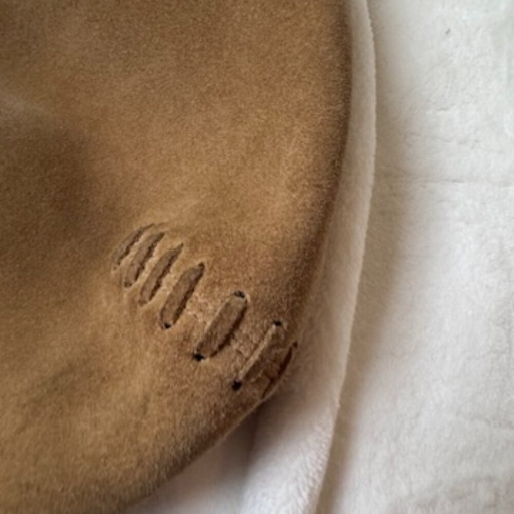 Coach Vintage Suede Brown Hobo Bag Rare Y2K Like New! - Picture 3 of 16